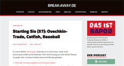 Desktop Screenshot of break-away.de