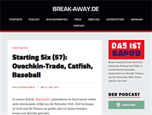 Tablet Screenshot of break-away.de